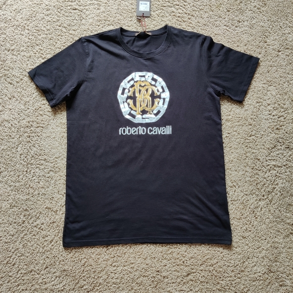 NEW Roberto Cavalli T-shirt - Picture 1 of 5